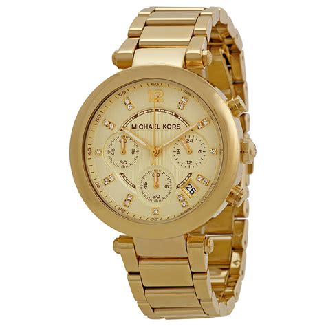 Michael Kors Parker Chronograph Gold